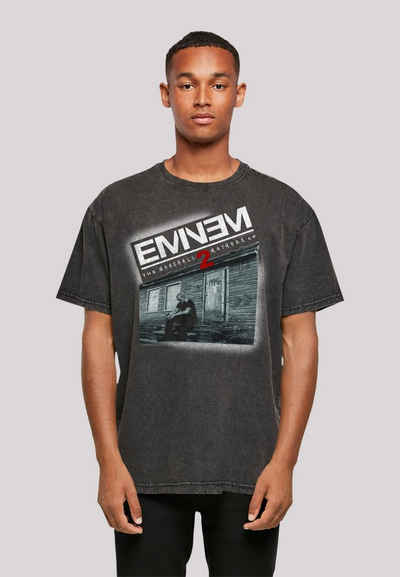 F4NT4STIC T-Shirt Eminem Marshall Mathers 2 Oldschool Rap Music Premium Qualität, Musik