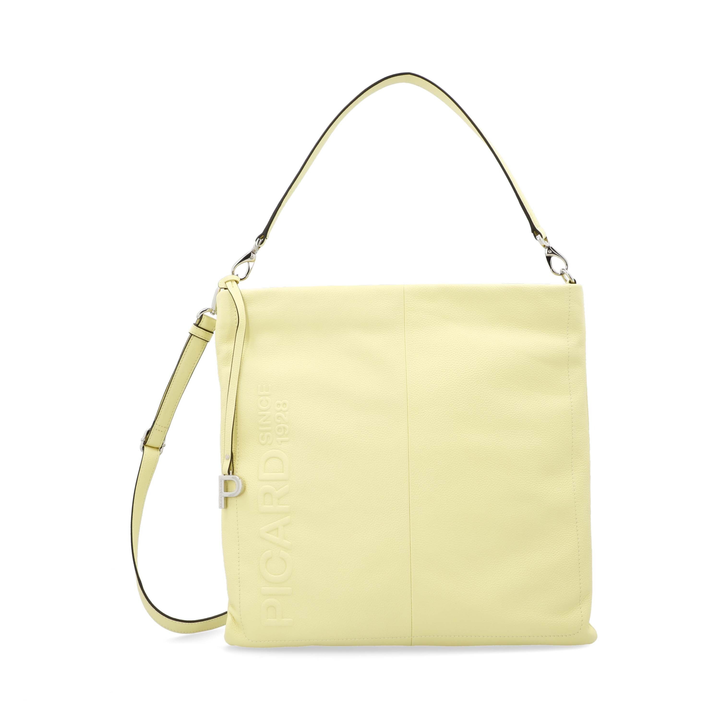 Picard Schultertasche PICARD Beuteltasche Zoom aus Echtleder