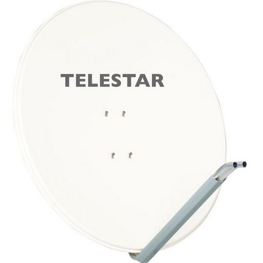 TELESTAR »PROFIRAPID 85 cm Sat Antenne aus Aluminium polarweiß« Camping Sat-Anlage