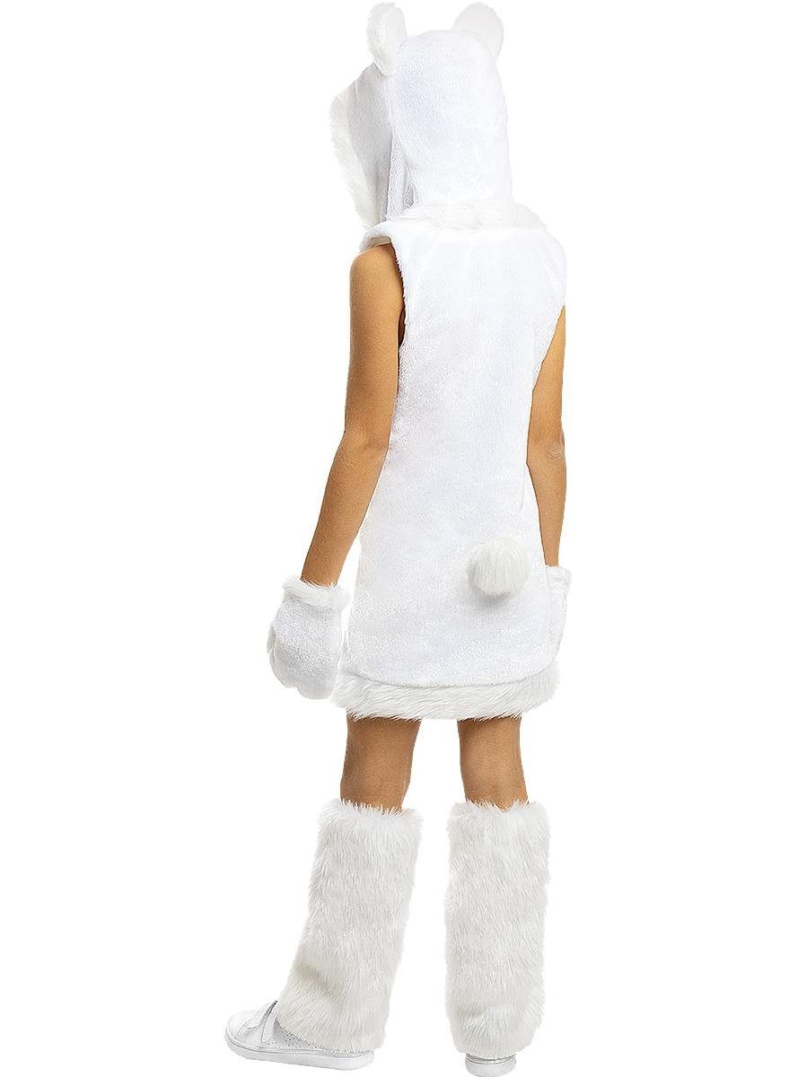 Metamorph Costume Kids Polar Bear Costume - Carnival Halloween, This is what a polar bear's summer coat looks like!