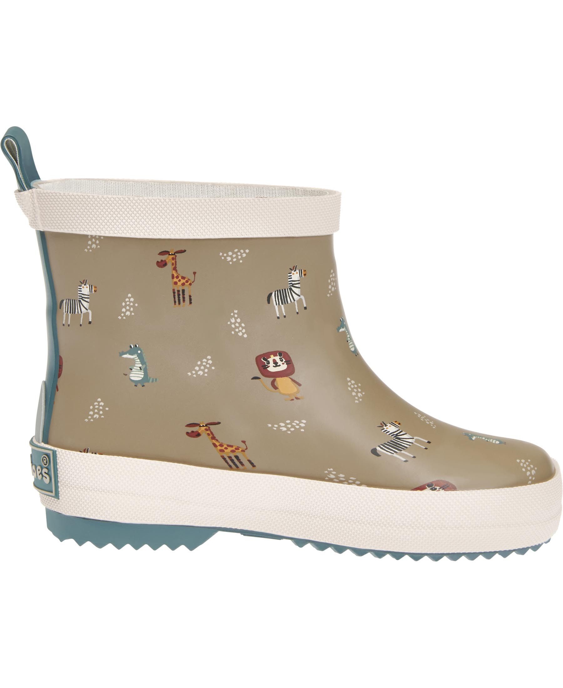 Playshoes Gummistiefel Halbschaft Wildtiere Gummistiefel
