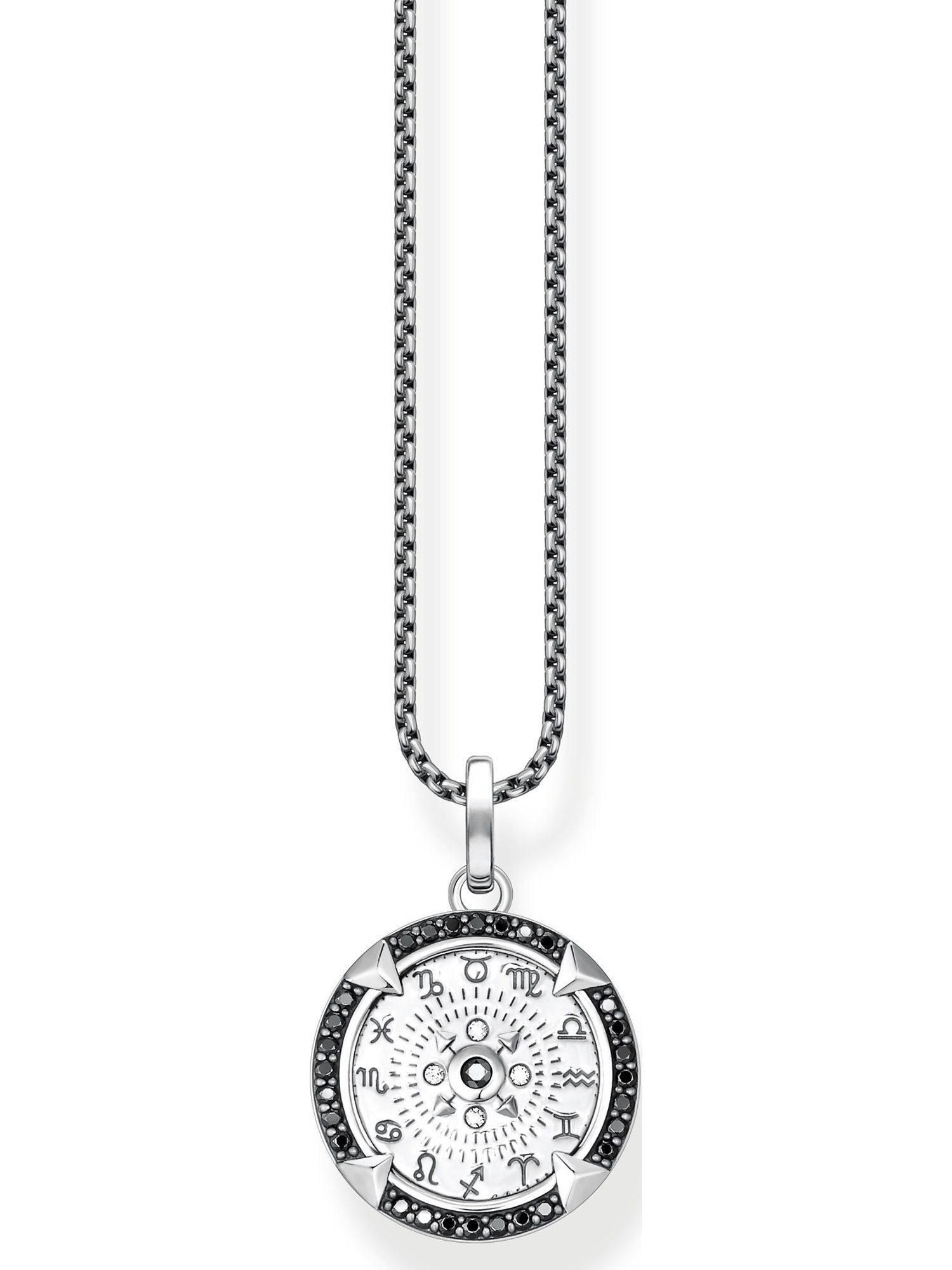 THOMAS SABO Silberkette Thomas Sabo Damen-Kette 925er Silber Zirkonia