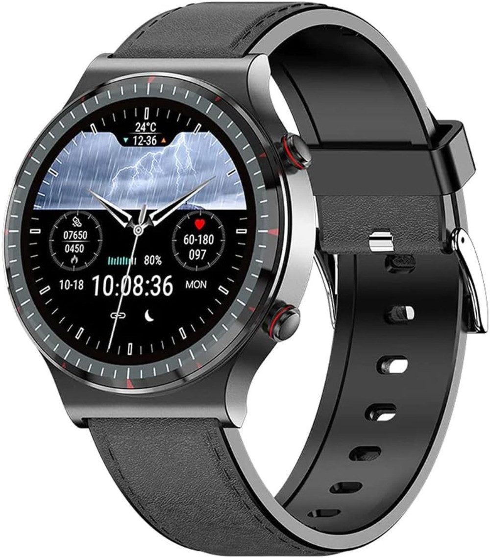 Knauermann PRO 2 Smartwatch (3,7 cm, android ios), GPS Tracker mit Echtzeitortung kompakt flexibel ohne Vertragspflicht