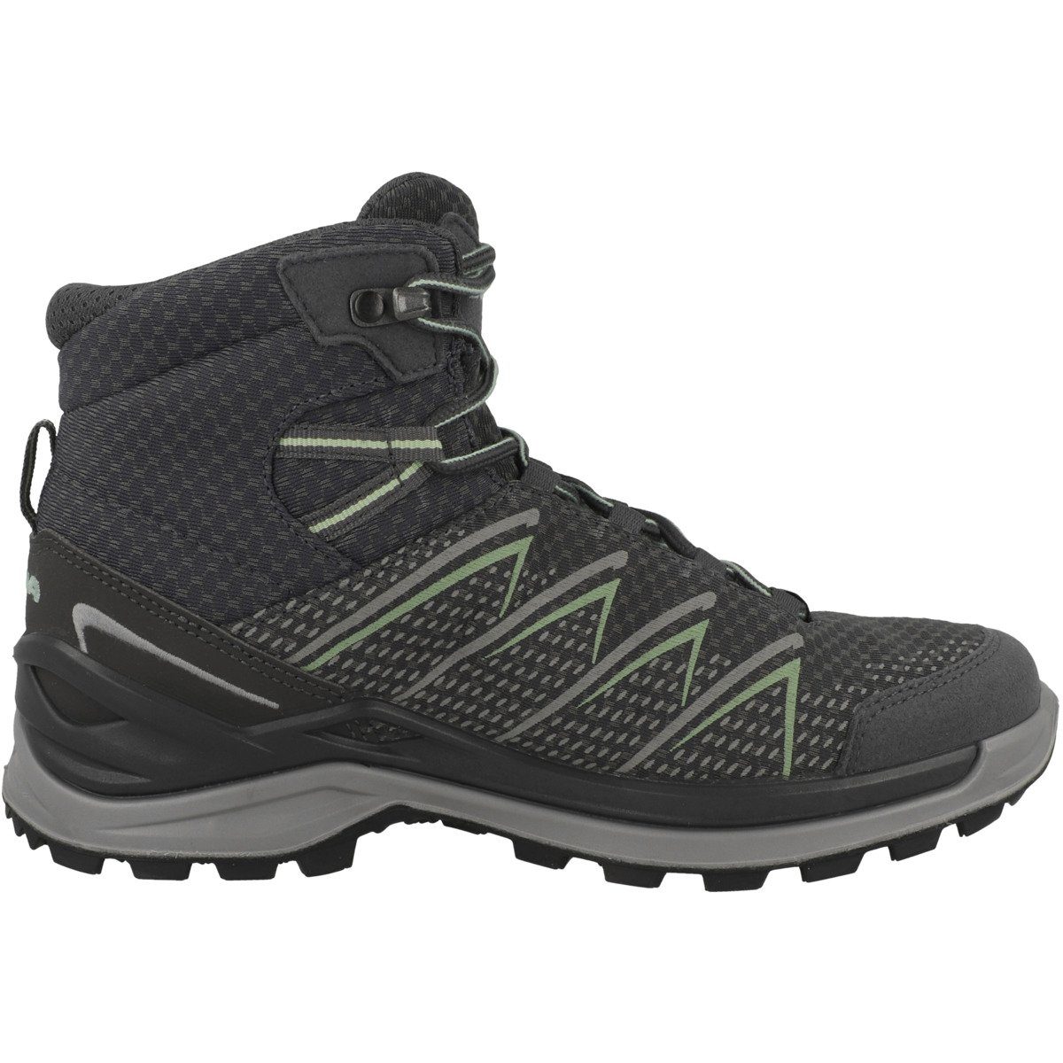 Lowa Ferrox Pro GTX Mid anthrazit/jade Ferse Damen Outdoorschuh Verstärkte