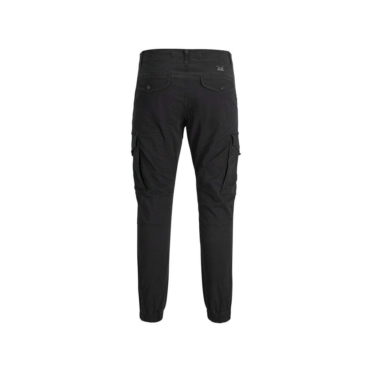 schwarz & regular Jack (1-tlg) Jones Stoffhose