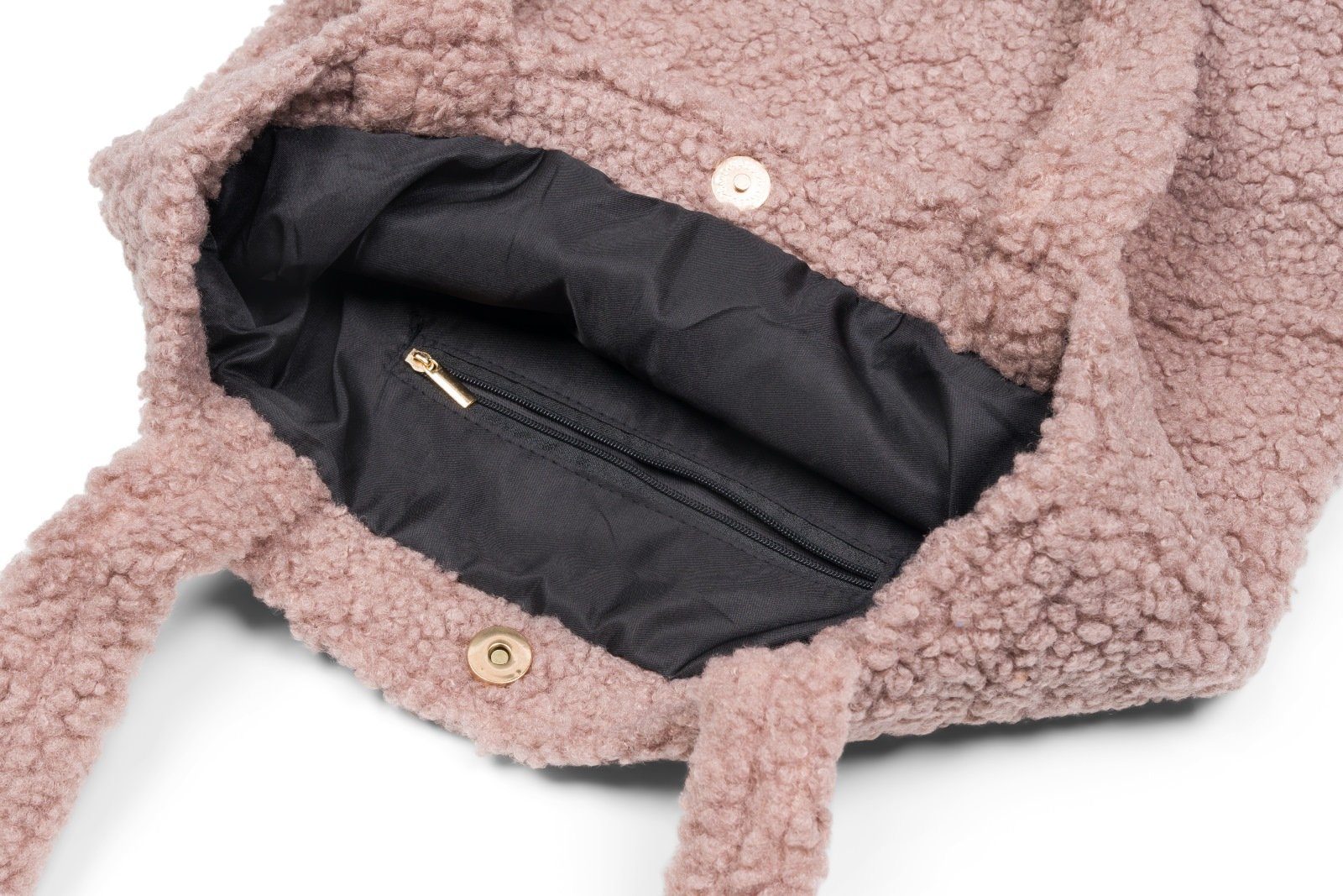 styleBREAKER Schultertasche Teddyfell Beuteltasche (1-tlg) günstig online kaufen