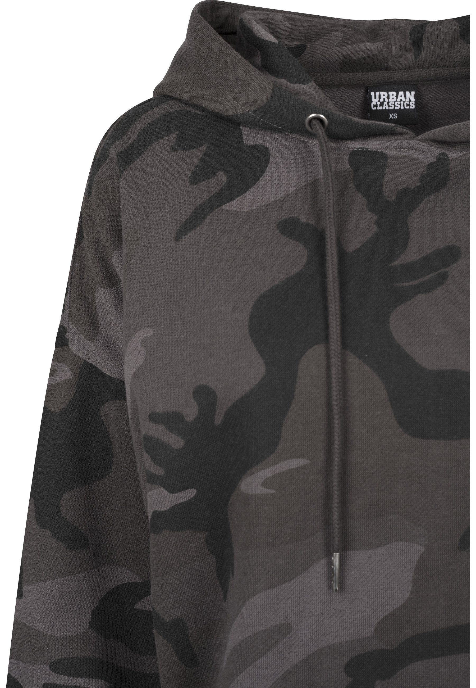 URBAN CLASSICS Rundhalspullover Urban Classics Damen Ladies Oversized Camo Hoody (1-tlg)