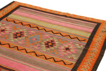 Orientteppich Perser Kelim Fars Azerbaijan Antik 315x151 Handgewebt Orientteppich, Nain Trading, Läufer, Höhe: 0.4 mm