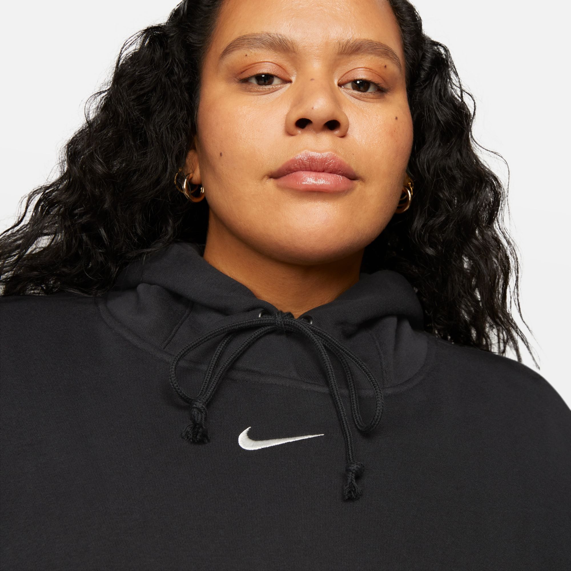 Nike Sportswear Kapuzensweatshirt W NSW PHNX FLC OS PO HOODIE PL Oversize Passform