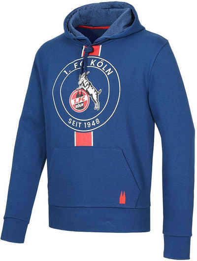 1. FC Köln Rundhalspullover Hoodie Am Hufenpfädchen