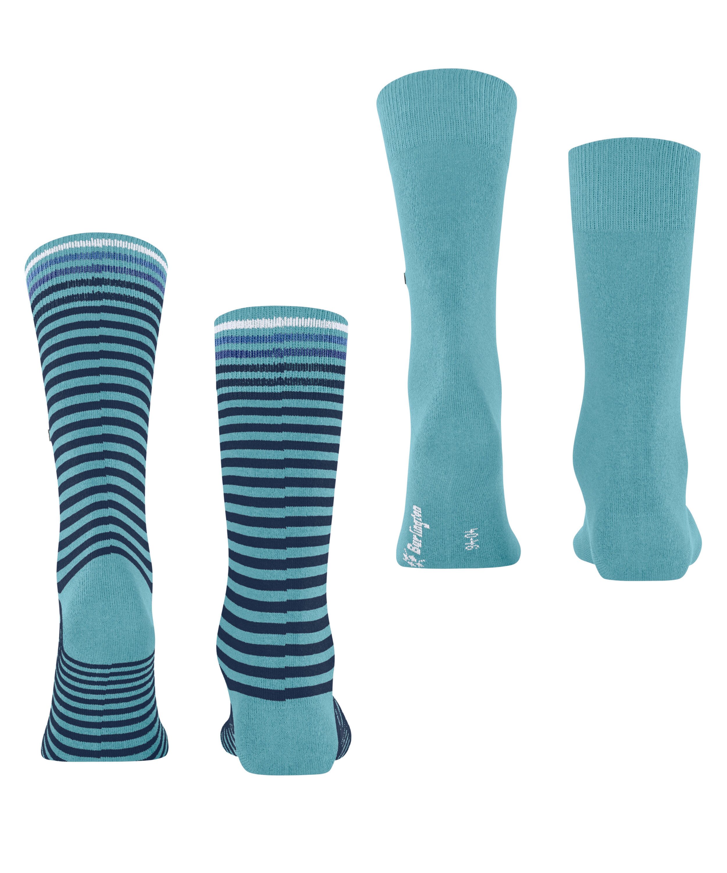 Burlington Socken Burlington Everyday Stripe 2-Pack Herren (2-Paar) – Bild 3 von 5