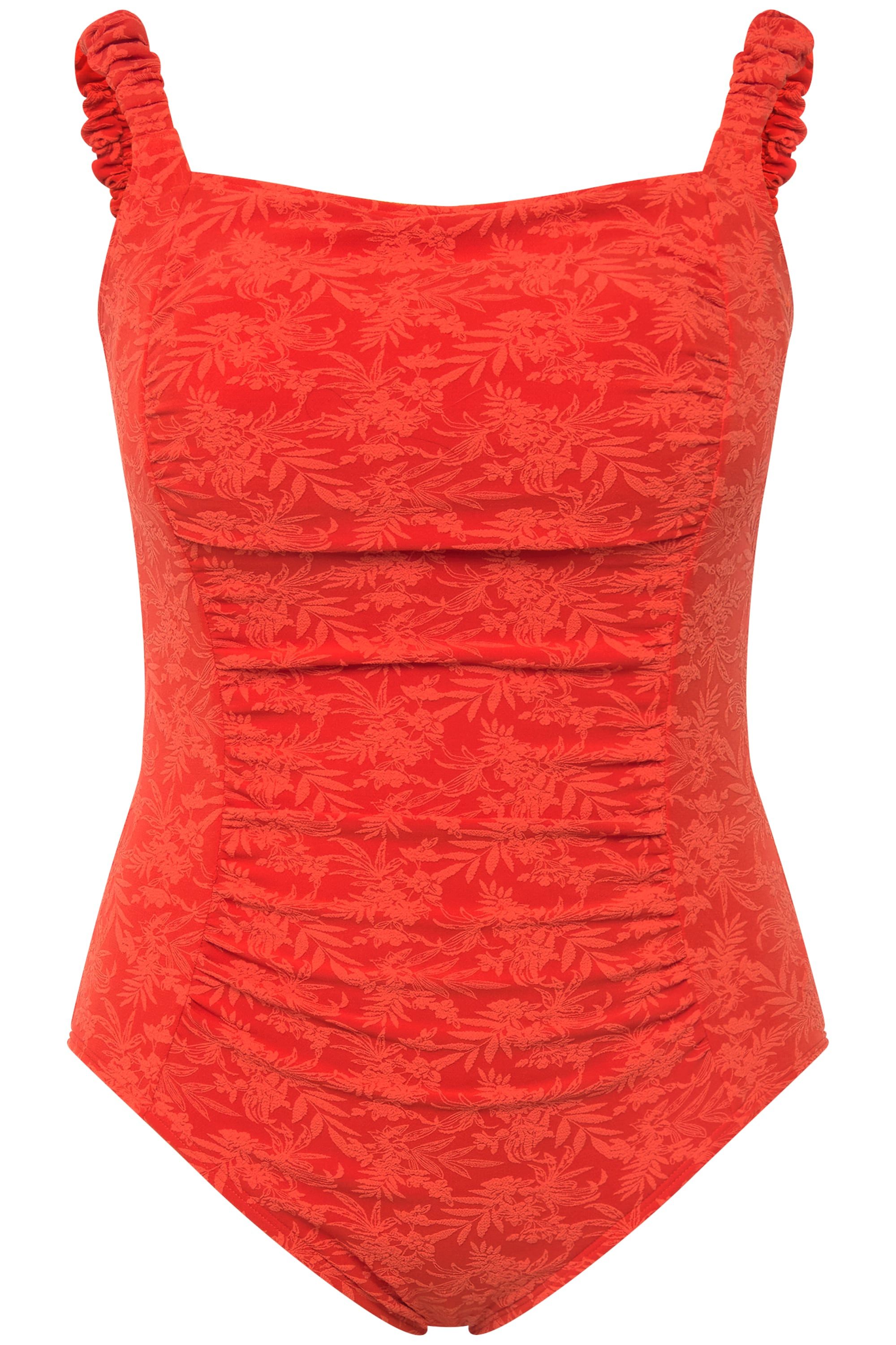 Ulla Popken Badeanzug Badeanzug Blüten Softcups günstig online kaufen