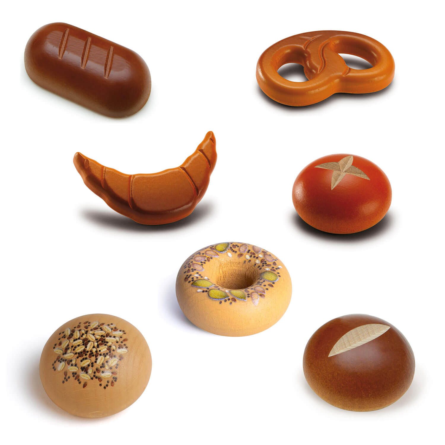 Erzi® Kaufladensortiment Erzi Kaufladenzubehör-Set Backwaren