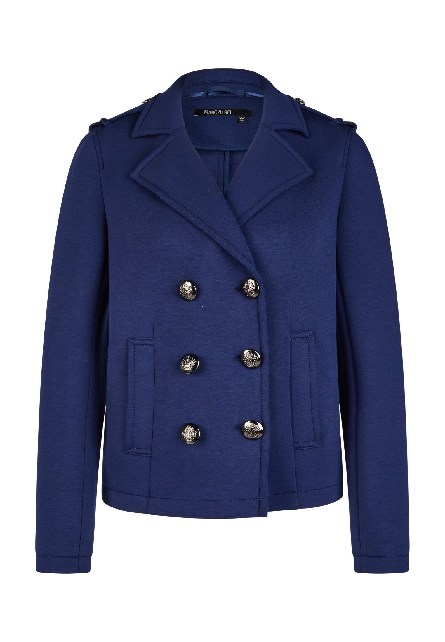 MARC AUREL Cabanjacke aus Scuba-Jersey blue