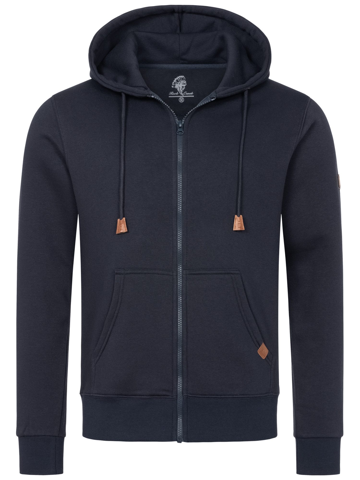 Rock Creek Kapuzenpullover Herren Hoodie Sweatjacke mit Kapuze H-392