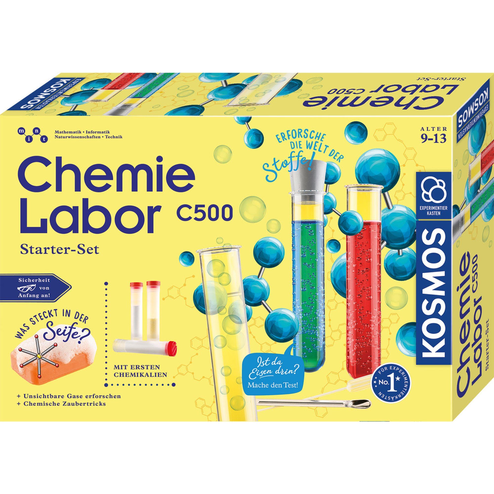 Kosmos Experimentierkasten Kosmos Chemielabor C500, Experimentierkasten