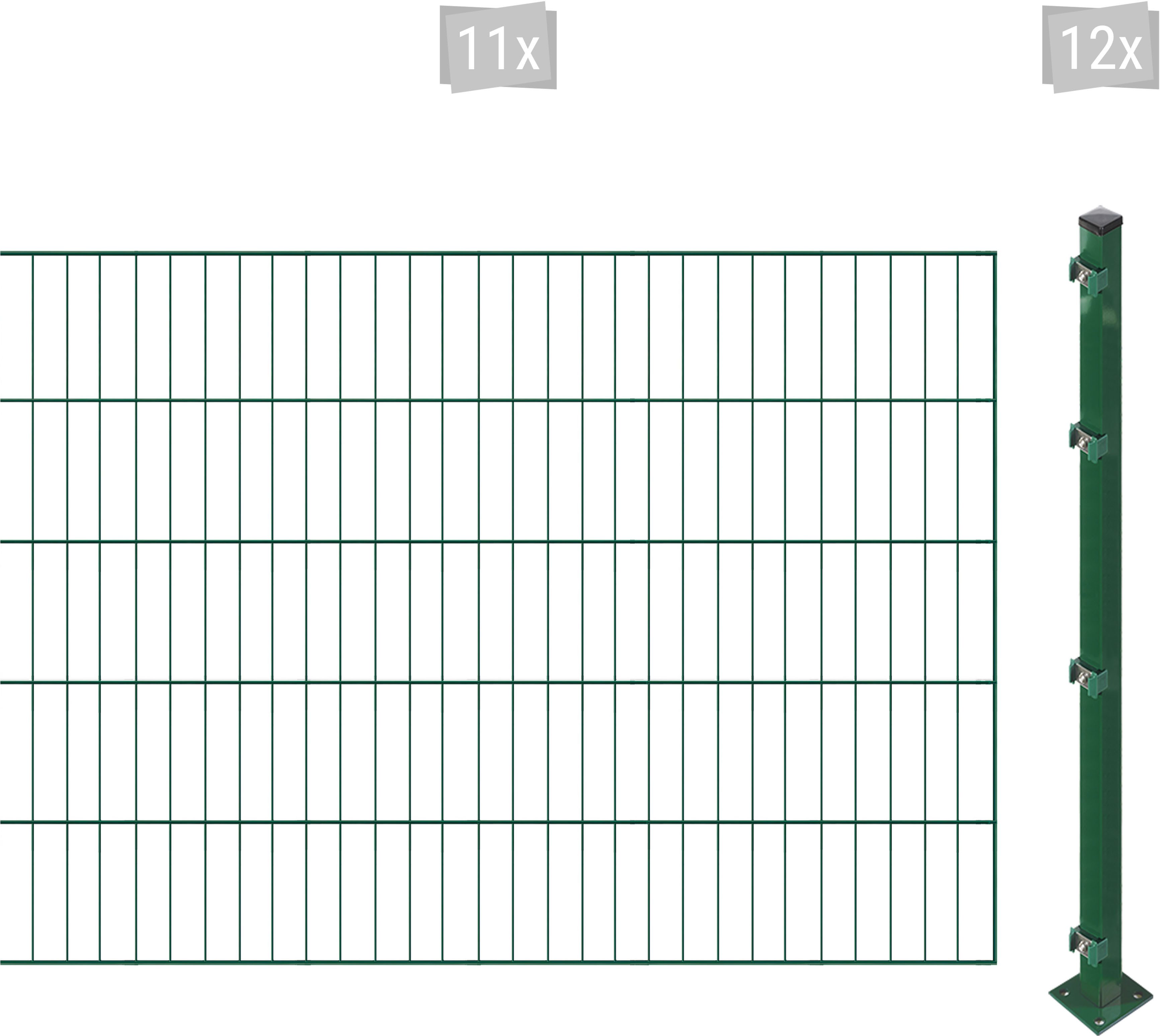 Einstabmattenzaun ESSENTIAL 100 zum Einbetonieren