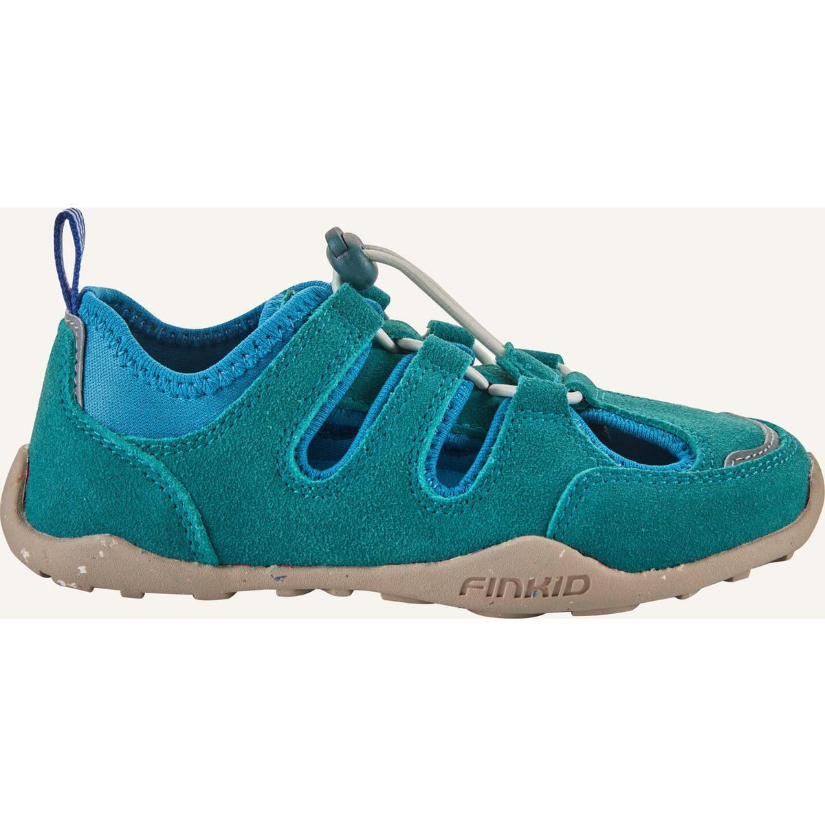 Finkid Sankari Outdoorschuh Federleichte, atmungsaktive Barfußsandalen für Kinder mit