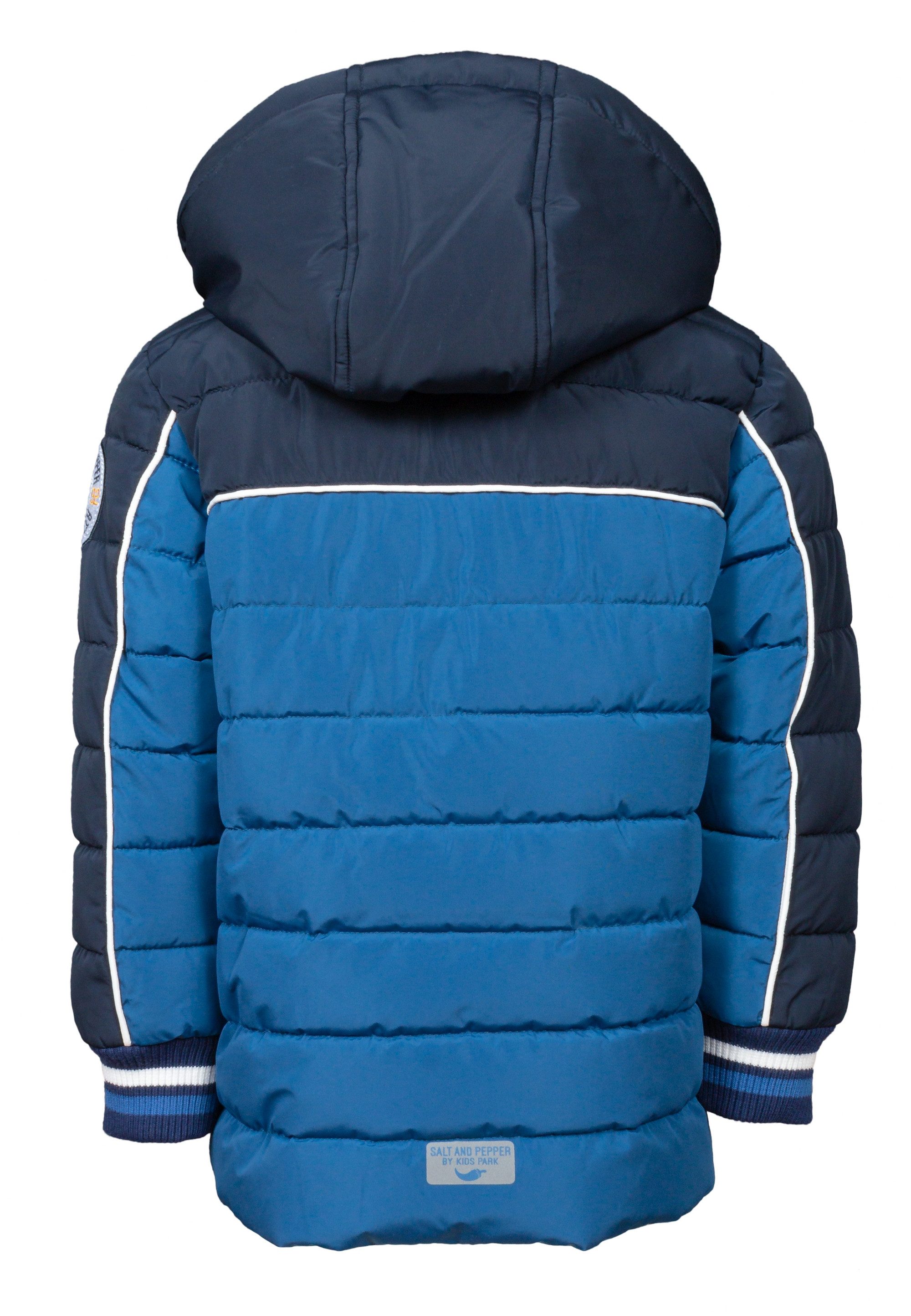 SALT AND PEPPER Steppjacke Outdoor mit hohem Kragen