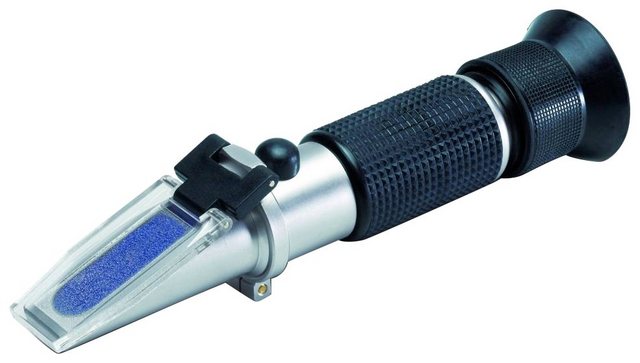 AEG Feuchtigkeitsmesser »RX 3 Refraktometer«, KFZ Frostschutzprüfer, Wasser/Batterie-Säuregehalt