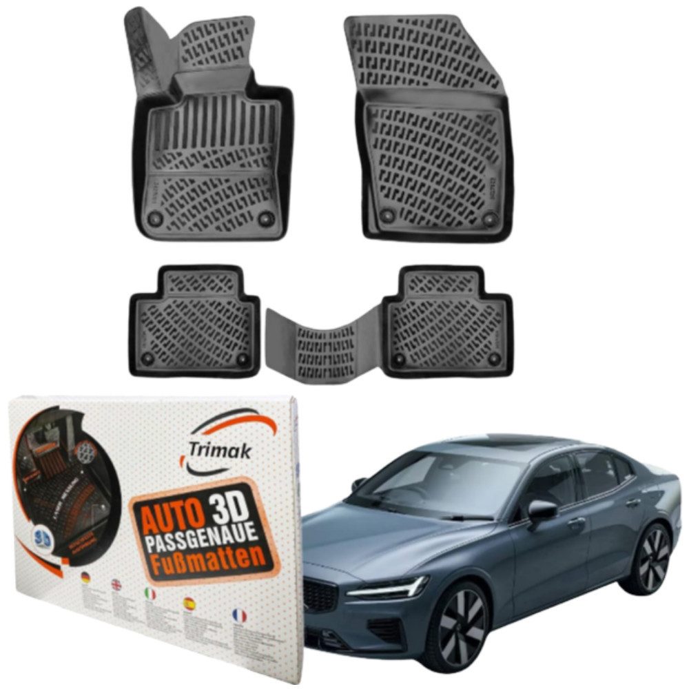 Passform-Fußmatten Oder Kofferraumwanne Oder Set kompatibel mit Volvo S60