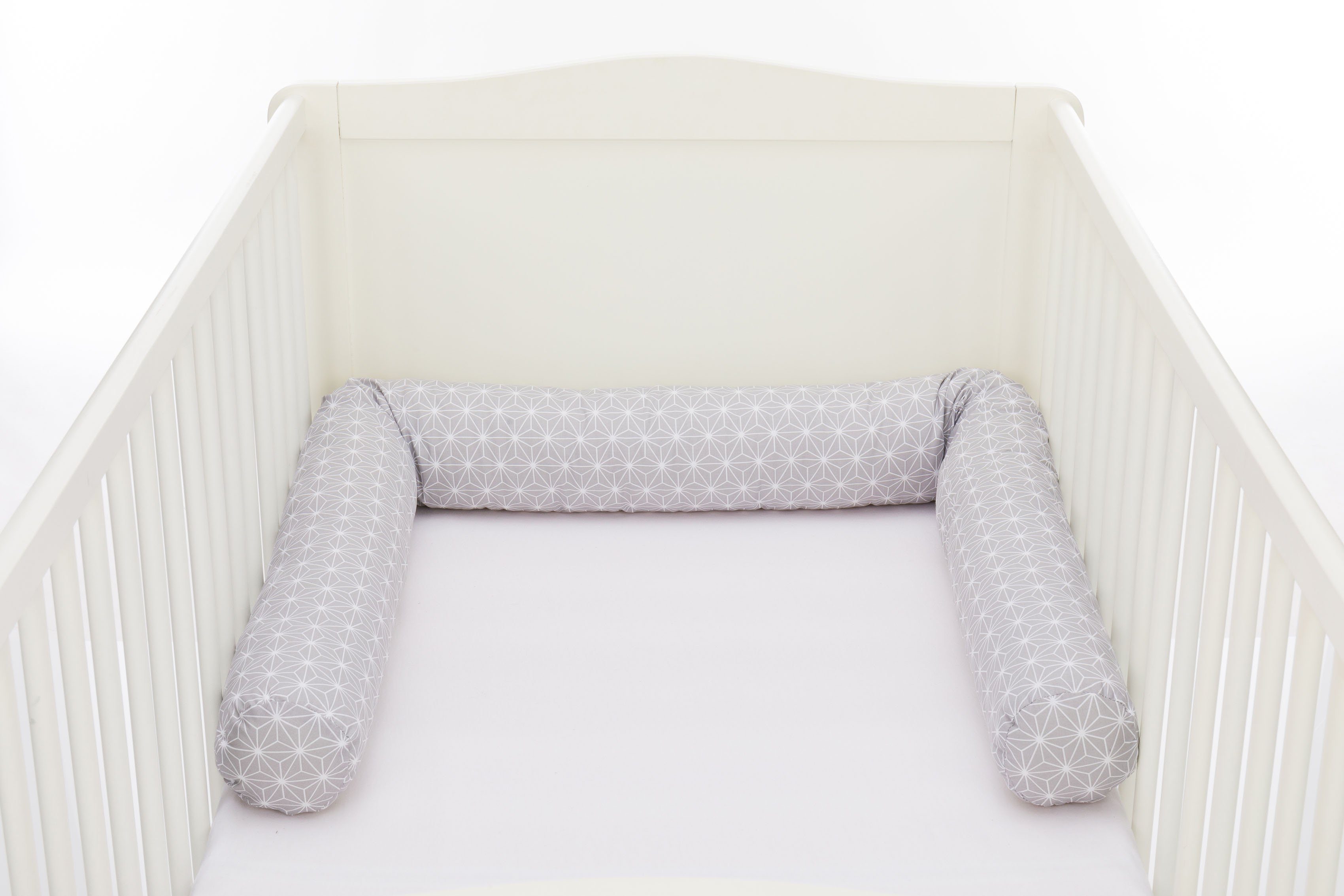 Fillikid Nestchenschlange Luxe, Cube Grey, Made in Europe