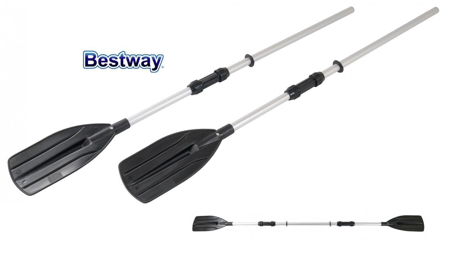Bestway Bestway Paddel-Set Doppelpaddel Einzelpaddel Stechpaddel Kajak Kanu Kajakpaddel