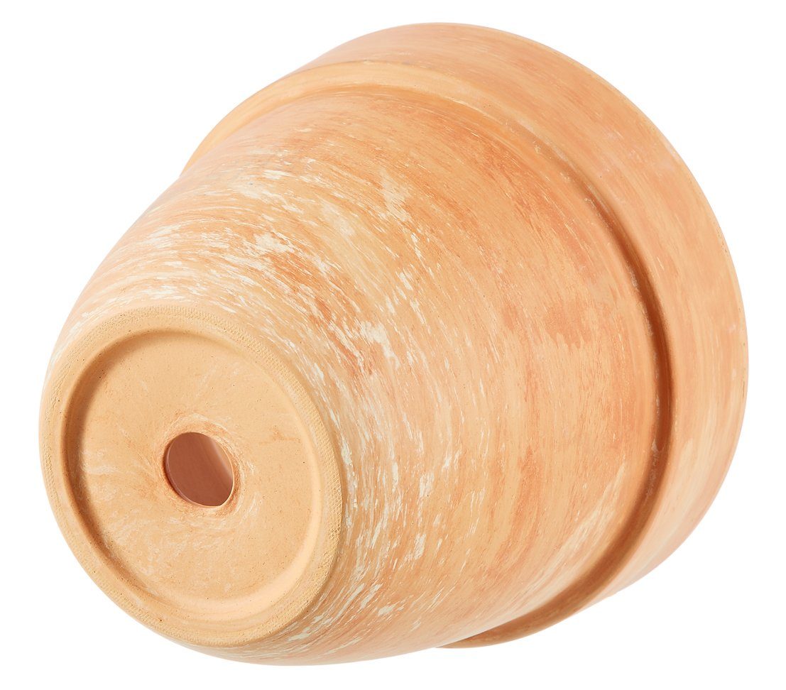 Dehner Blumentopf Levante, Terrakotta, marmoriert, orange günstig online kaufen