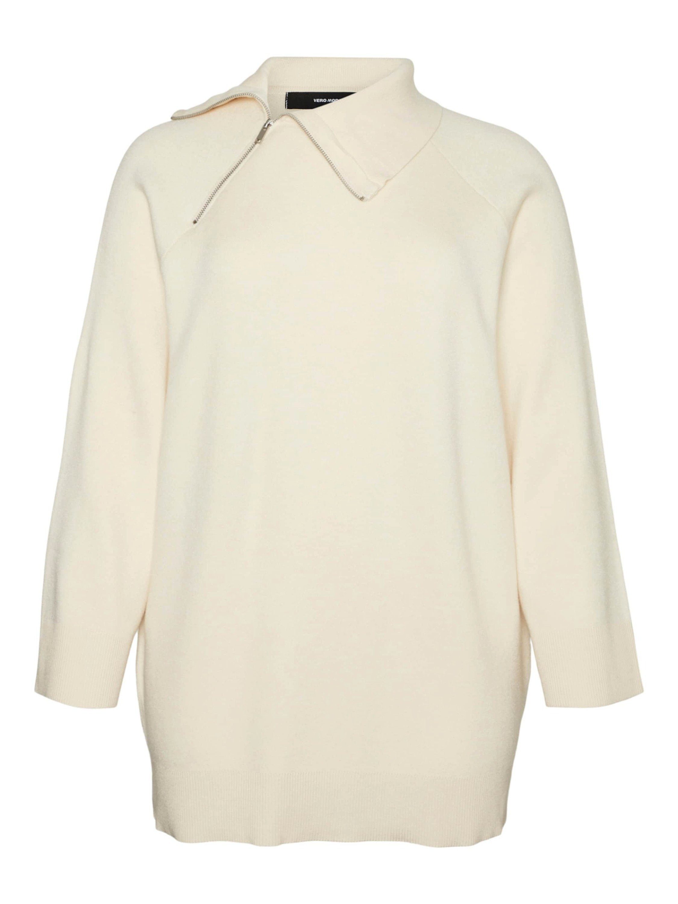 Vero Moda Curve Вязаные свитера Gold (1-tlg) Plain/ohne Details