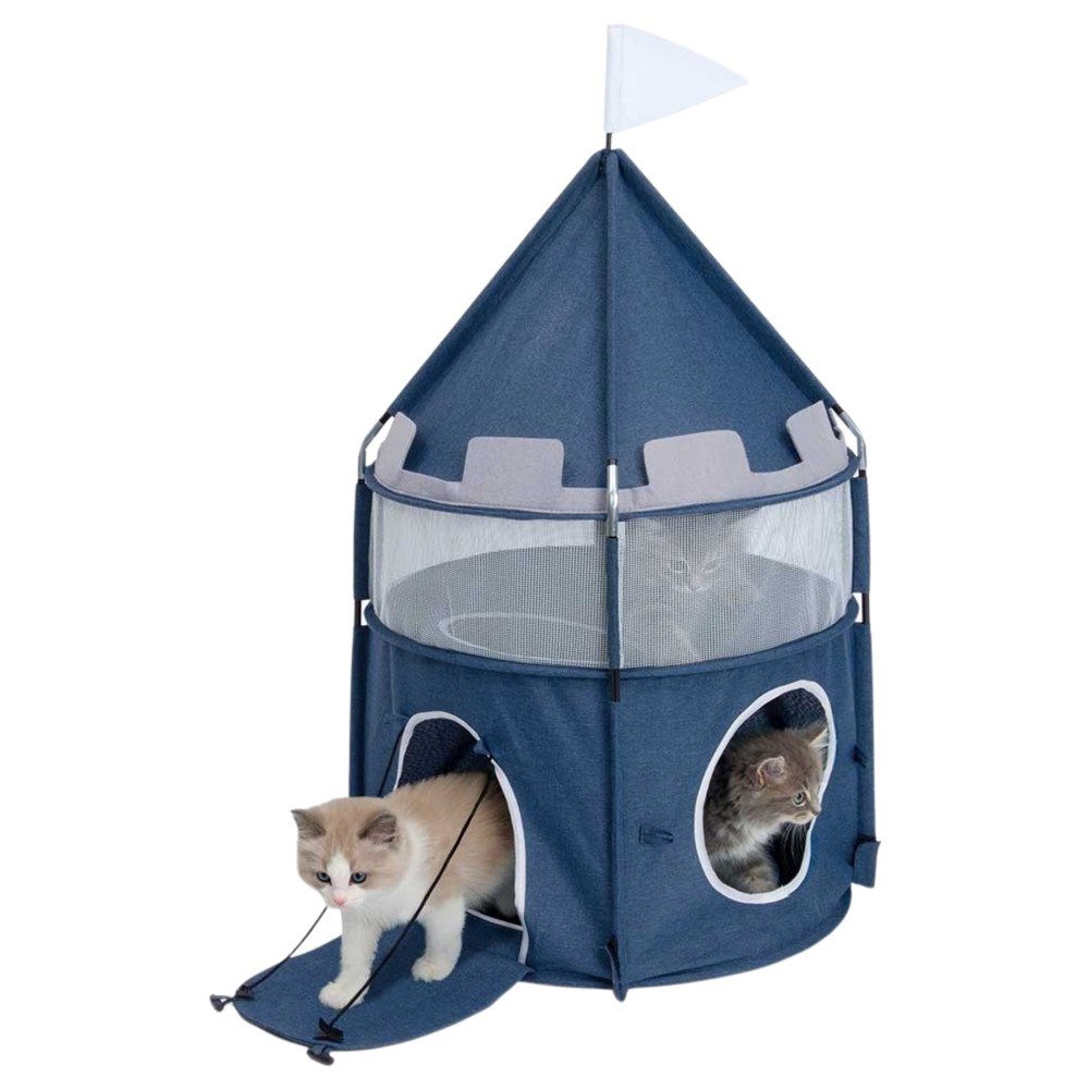 Catit Kratzbaum Vesper Castle blau
