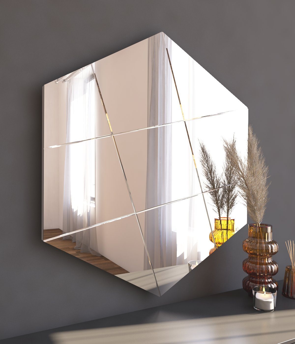 Karo moebel17 70x60cm Speigel Spiegel Assa Design