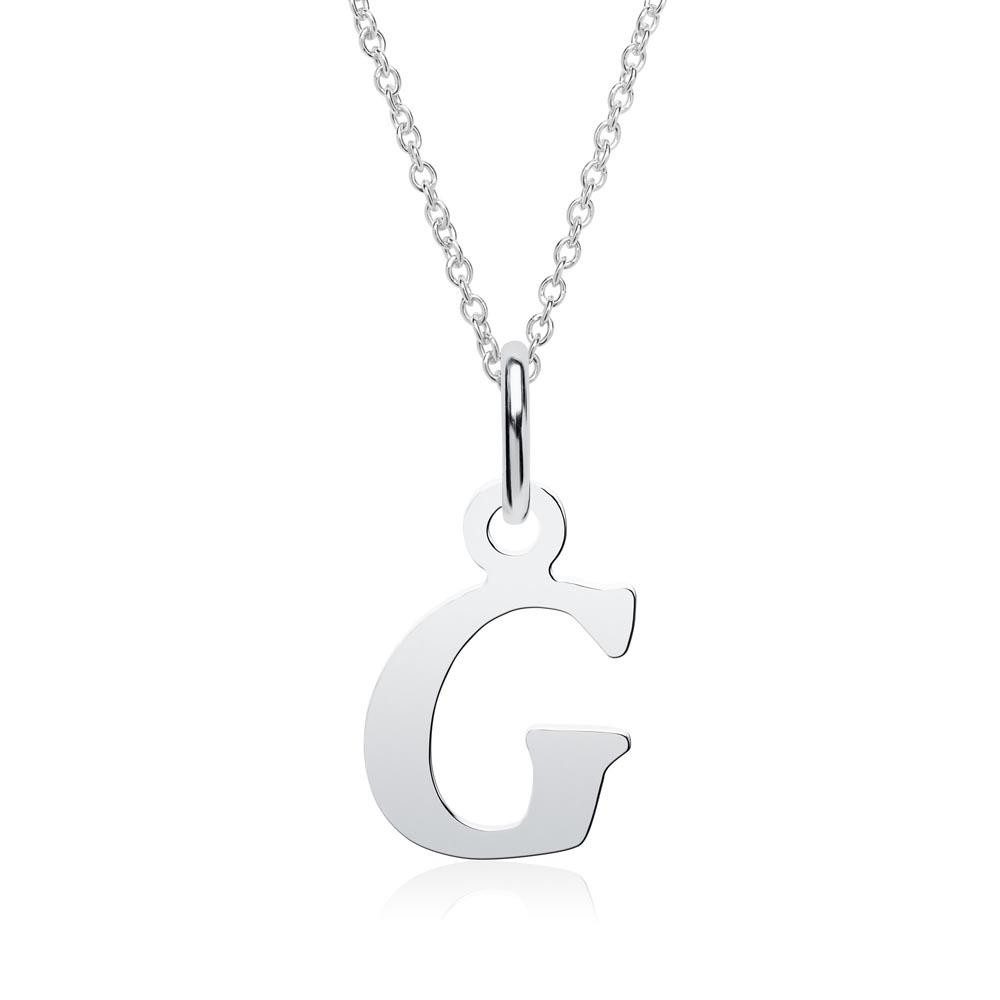 Unique Kettenanhänger Unique Buchstabenanhänger "G" 925er günstig online kaufen