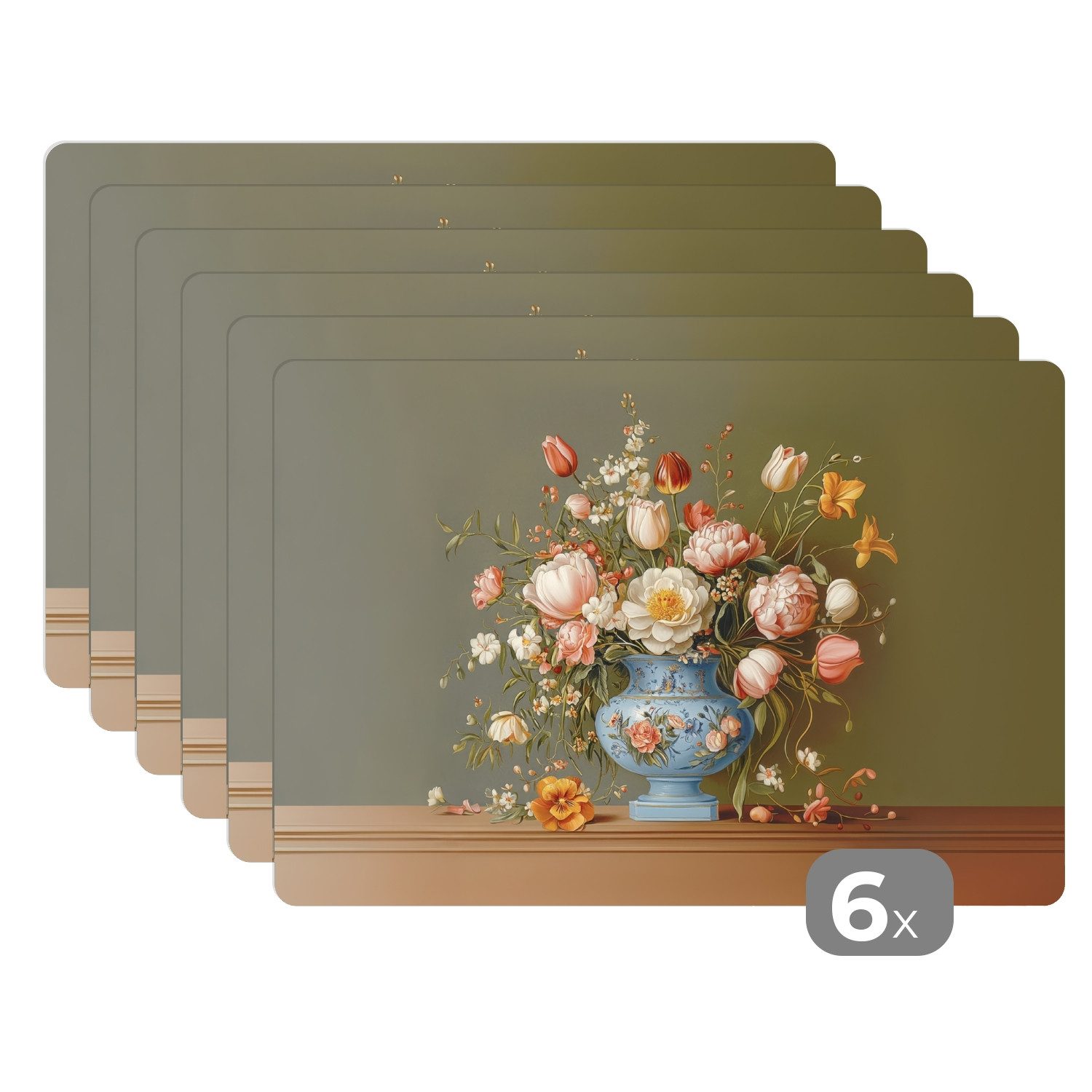 MuchoWow Platzset Neutral - Blumen - günstig online kaufen