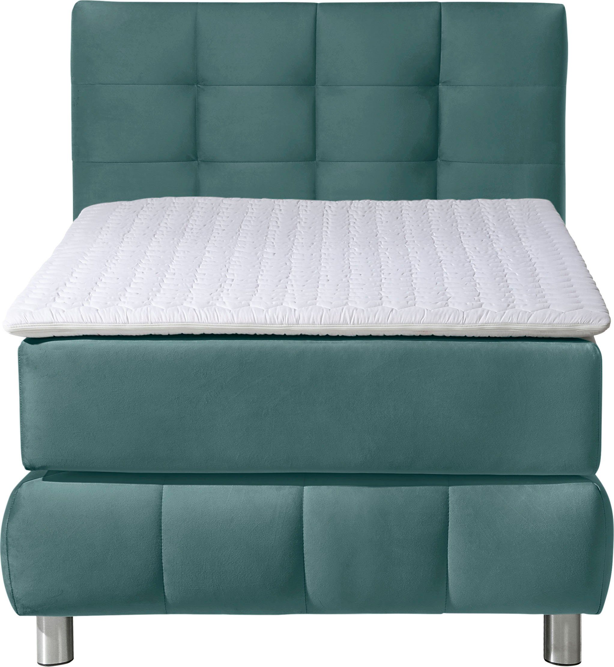 Home affaire Boxspringbett Salo, incl. Topper, 6 Breiten, 2 Härtegrade, TFK auch in Härtegrad 4