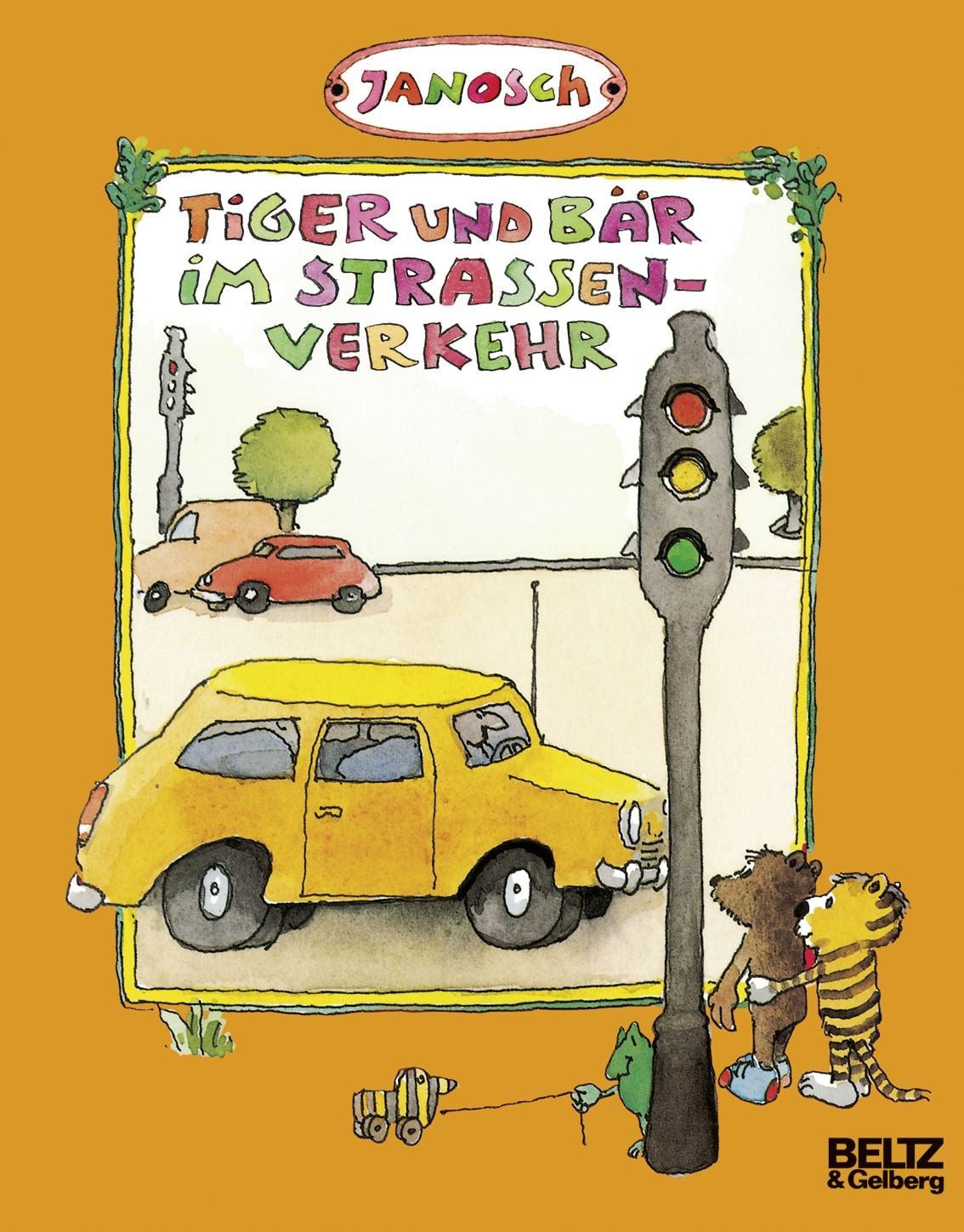 Kinderbuch Tiger und Bär im Straßenverkehr Janosch