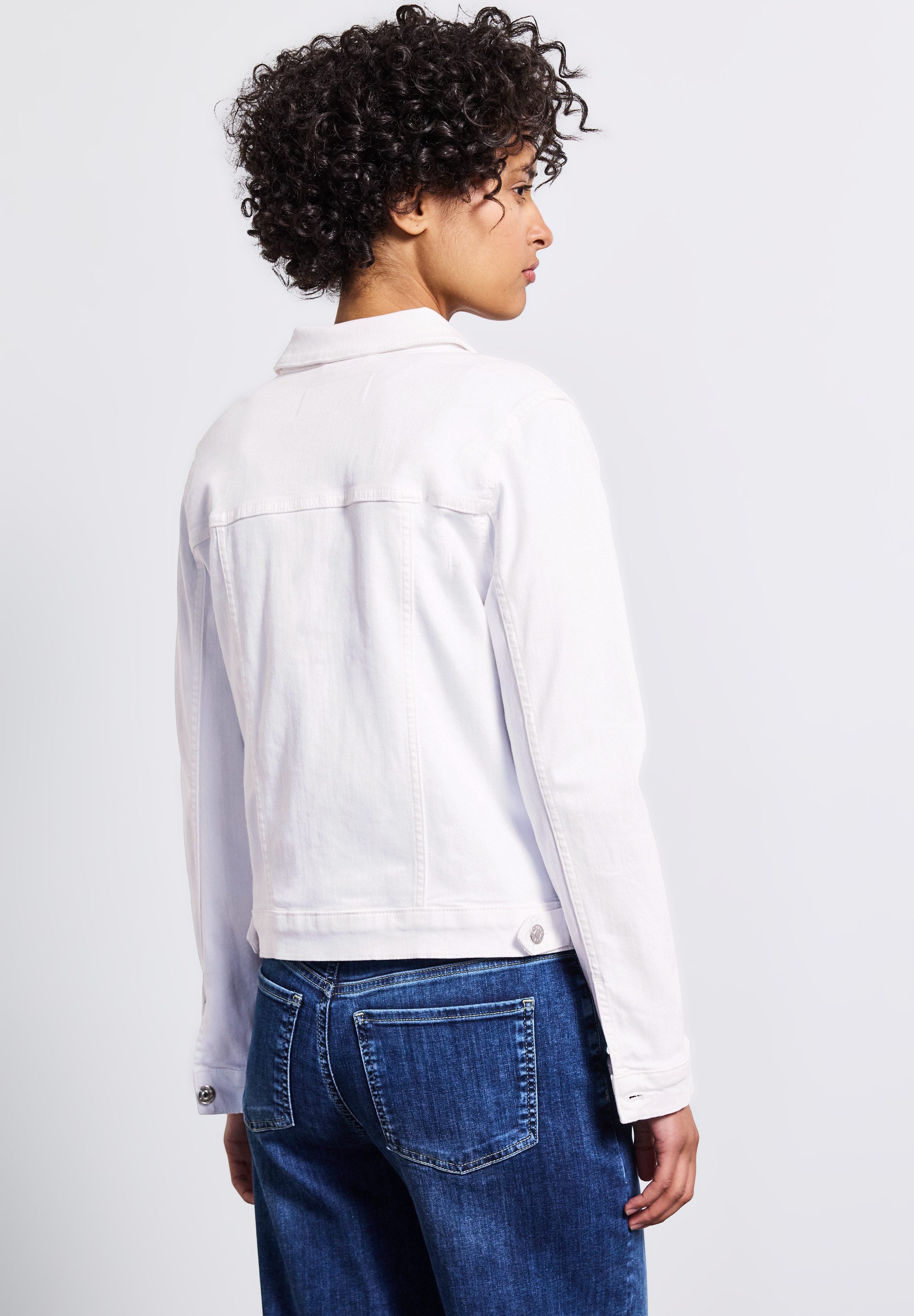 STREET ONE Jeansjacke aus softem Materialmix günstig online kaufen