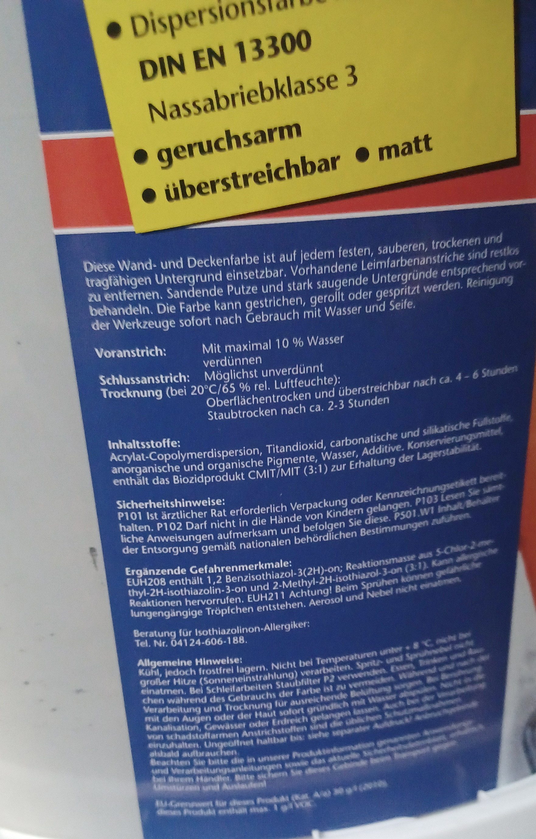 Wilckens Farben Wandfarbe, Wilckens Raumcolor Samtgrau 10 L