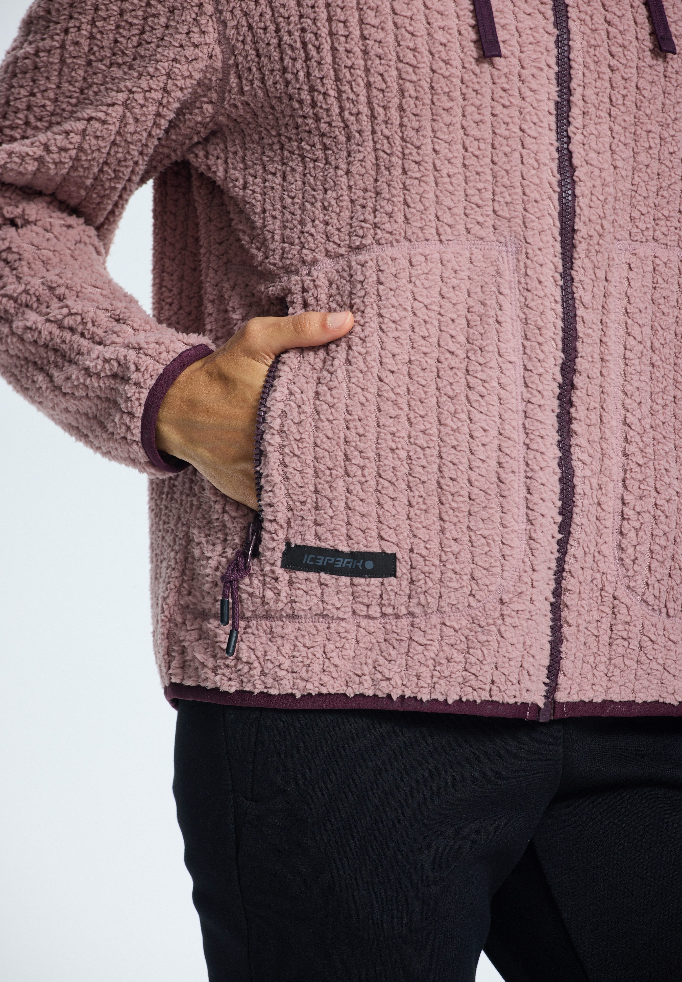 Icepeak Strickfleecejacke ICEPEAK AALET günstig online kaufen