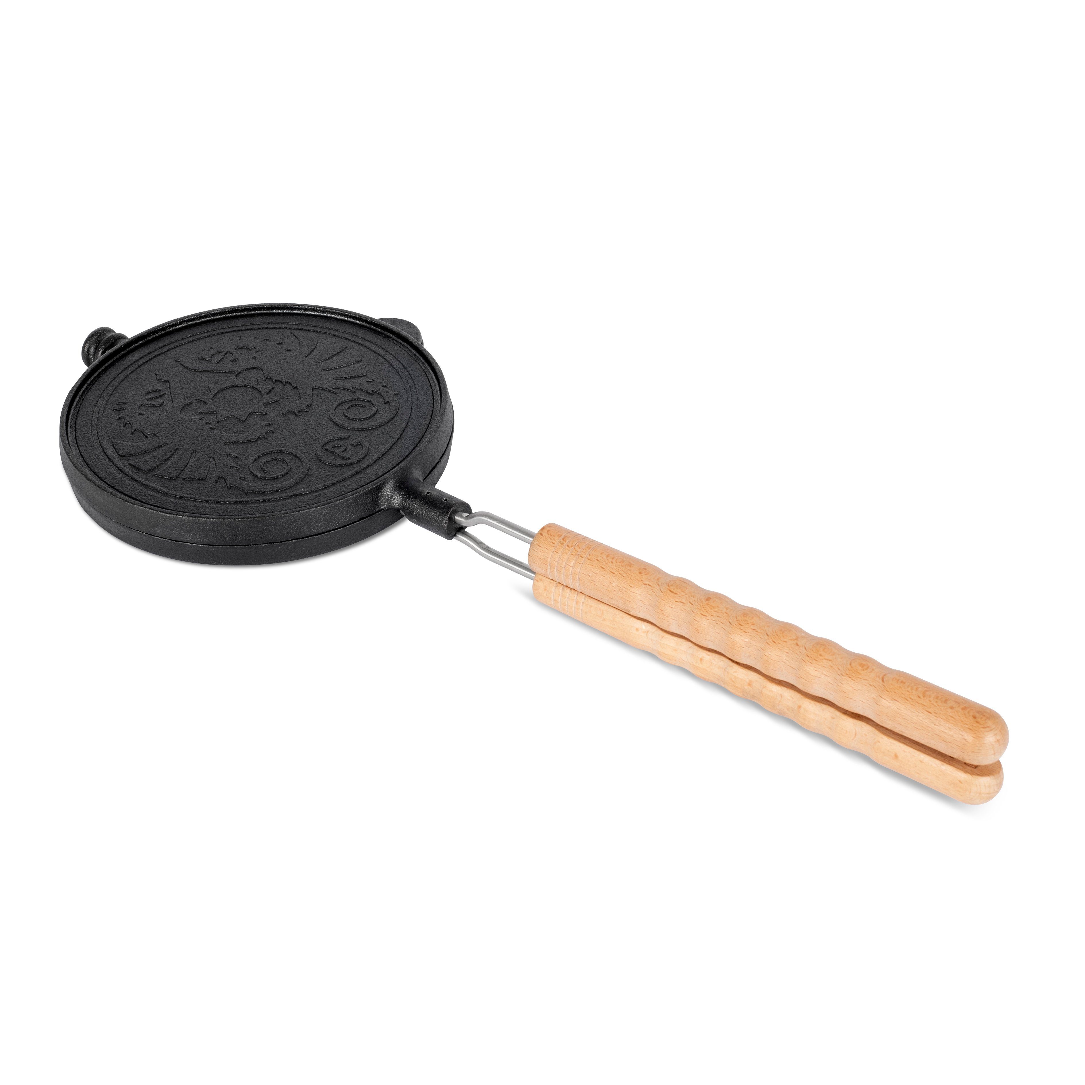 Petromax Waffeleisen, WendeWaffeleisen WFTX für Grills oder offenes