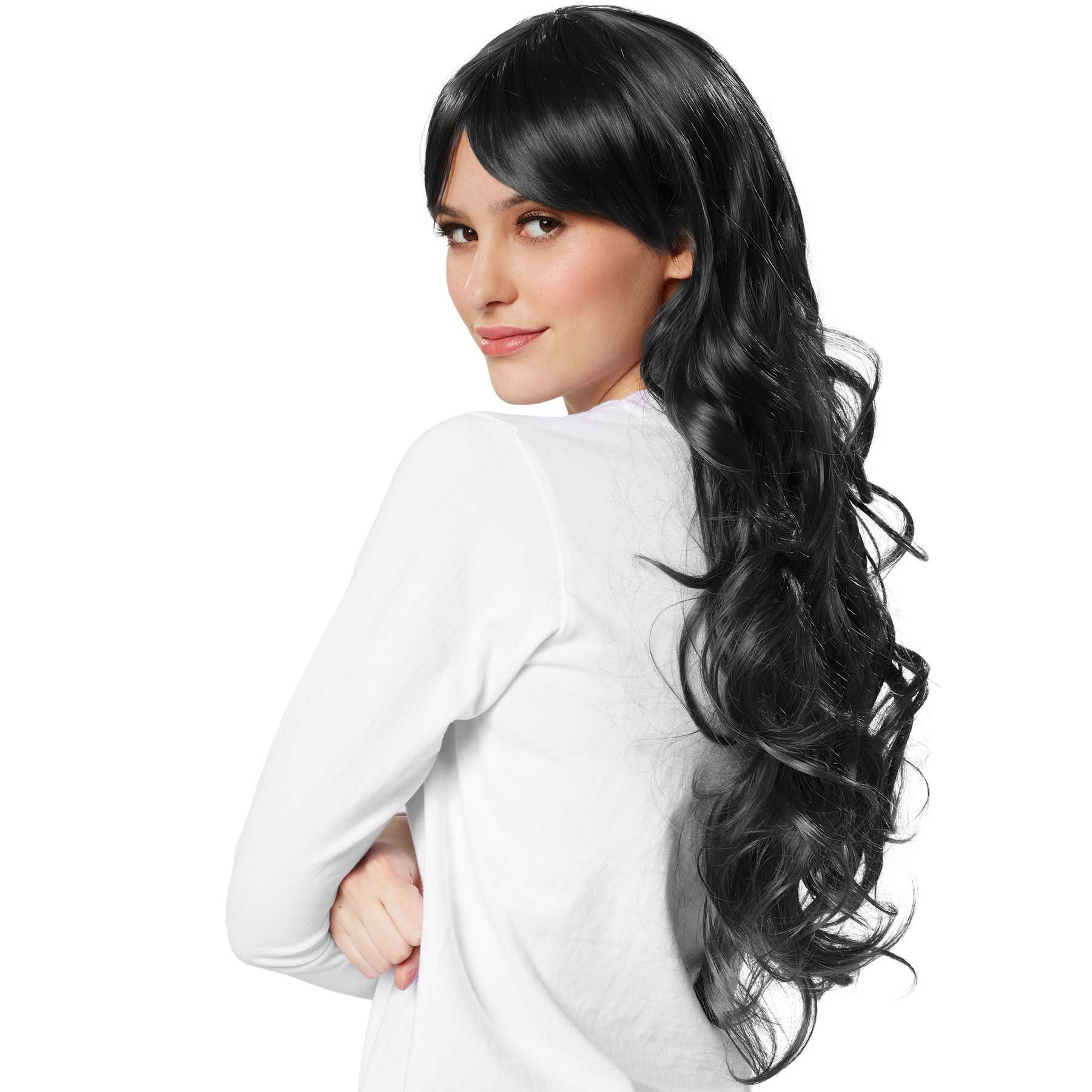 dressforfun Kostüm-Perücke Perücke Lange Haare Locken