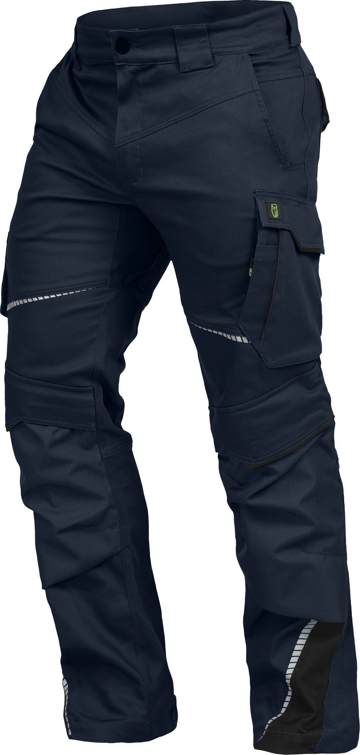 Leibwächter Arbeitshose Bundhose Flexline mit Reflektoren für gute Sichtbarkeit