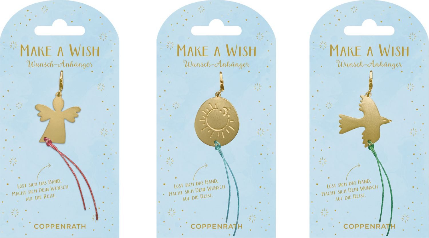 Coppenrath Notizbuch Schmuckanhänger – Make a wish