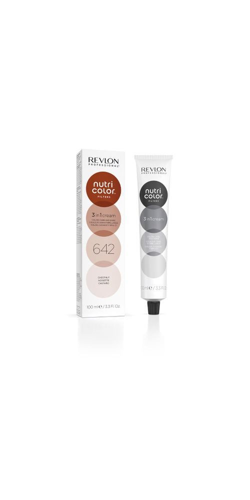 Revlon Haarfarbe Revlon Nutri Color Creme tube 642 Chestnut 100ml