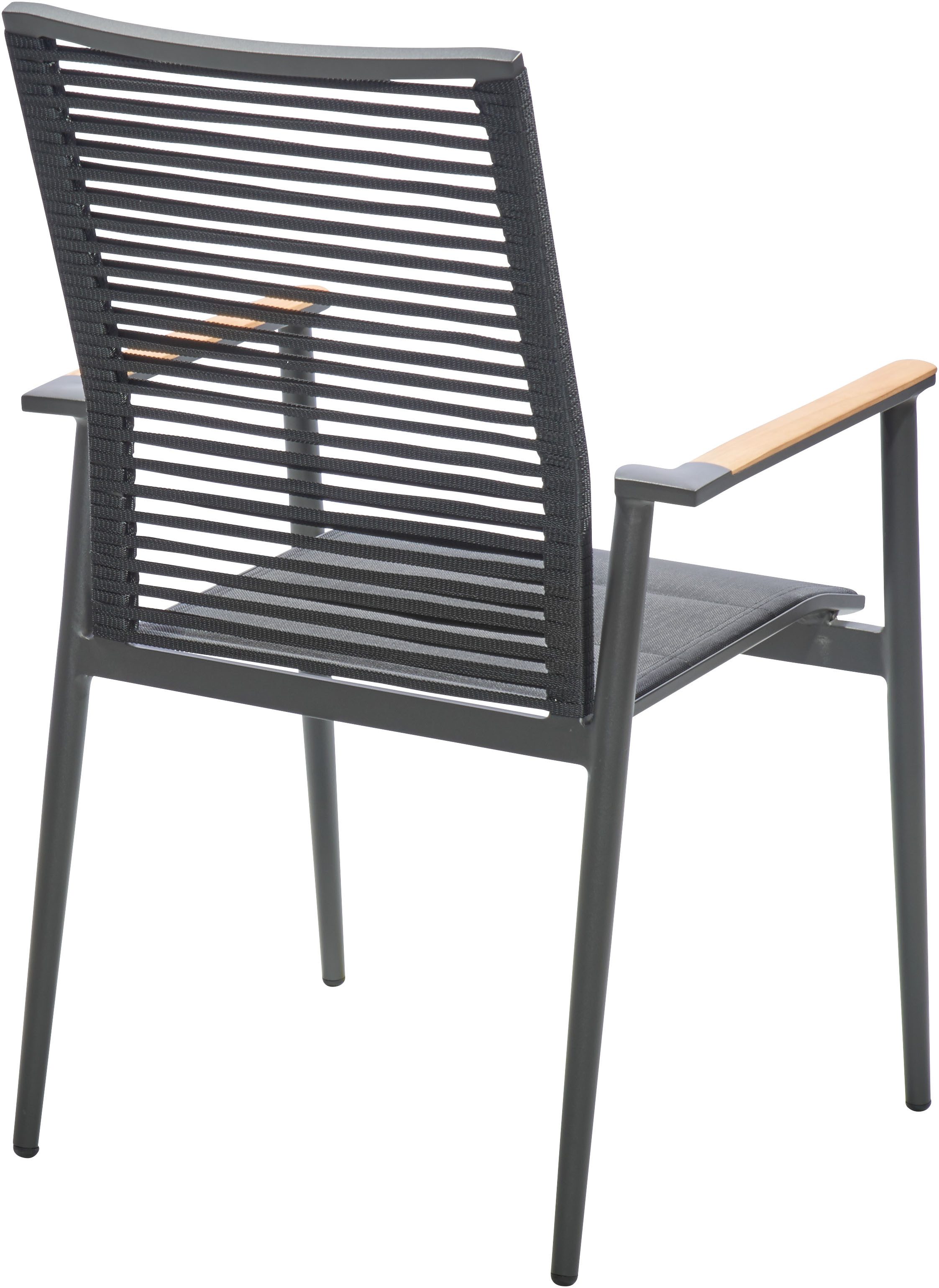 Musterring 4-Fußstuhl Freilicht Armlehnstuhl (1 St)