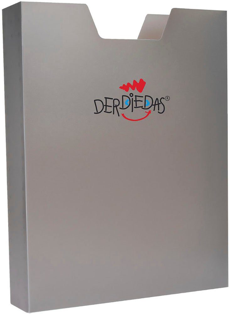 DerDieDas® Schulranzen ErgoFlex, Luna (Set, 5-tlg), aus recycelten Material