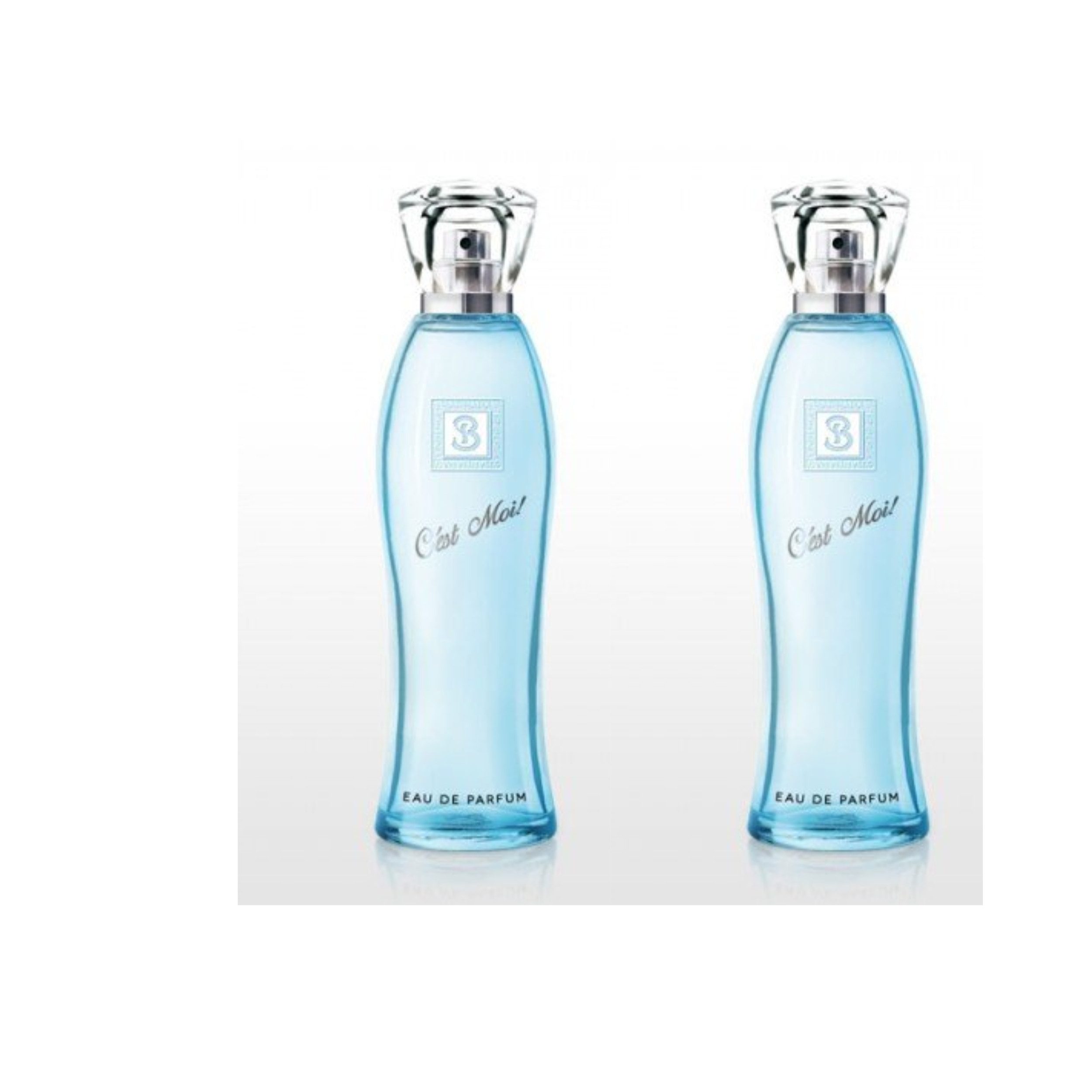 Sibastore Eau de Parfum 2x 100ml Barbara Steinberger C`est Moi Eau de Parfum Frauenduft Duft, 2-tlg., Intensiv blumig Parfüm Geschenk für Damen Frauen Mädchen