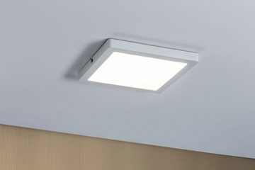 Paulmann LED Panel Atria eckig 220x220mm 14W 2.700K Weiß matt, LED fest integriert, Warmweiß, Atria eckig 220x220mm 14W 2.700K Weiß matt