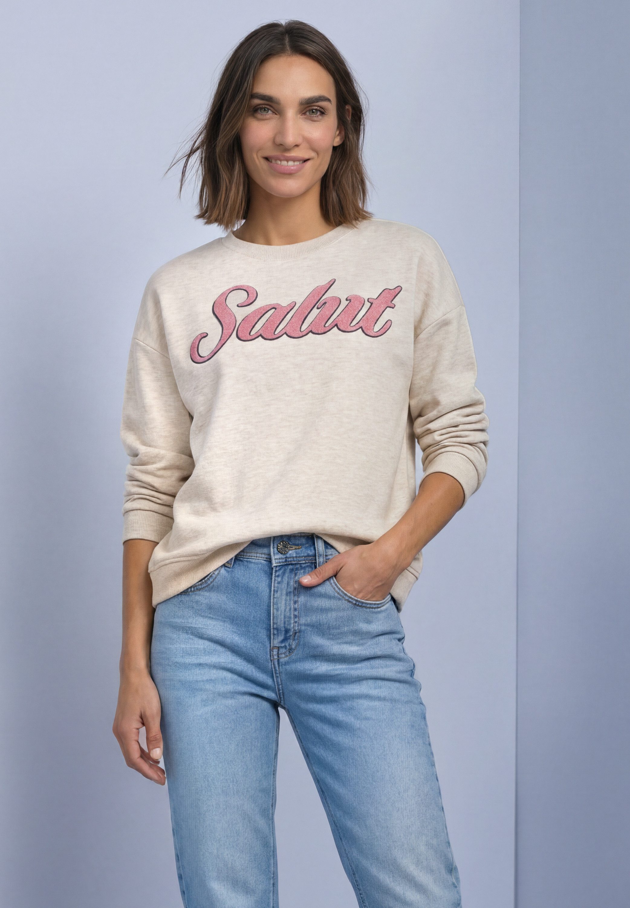 STREET ONE Sweatshirt mit Artwork