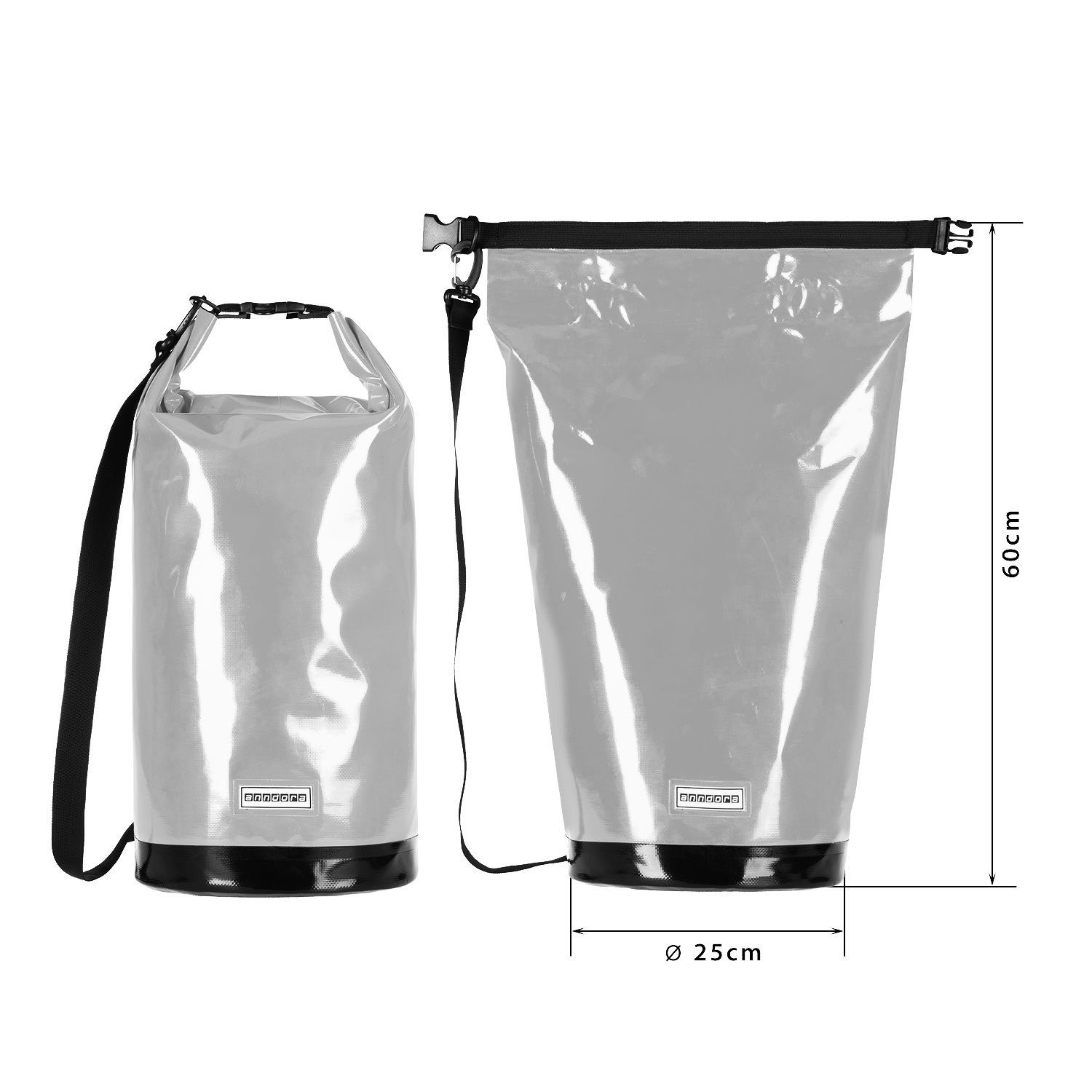 anndora Strandtasche Wasserdichter Seesack Packsack 5 bis 30 Liter günstig online kaufen