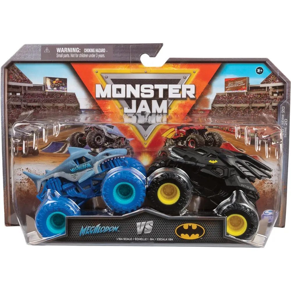 Amigo Spiel + Freizeit GmbH Modellauto Monster Jam Monster Jam 2-Pack 1:64